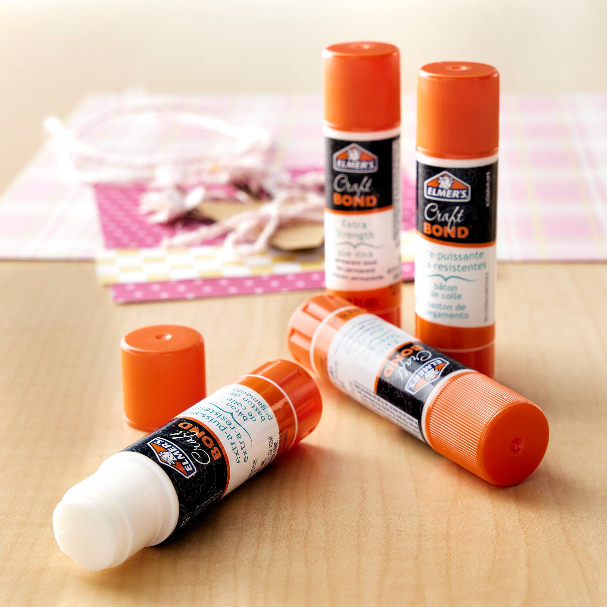 12 Packs: 4 ct. (48 total) Elmer's® CraftBond™ Extra Strength Glue Sticks